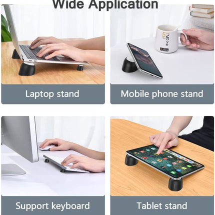 Laptop Stand Holder Pad Magnetic Tilting Holder Foot for MacBook Computer