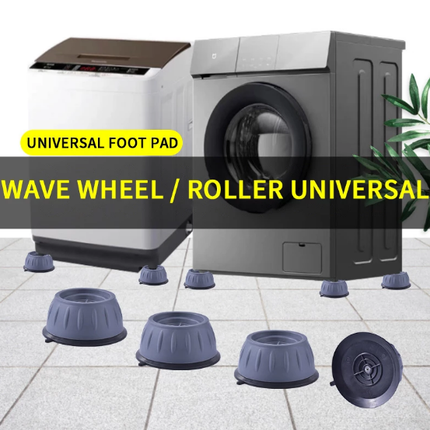 4PCS Anti-Vibration Feet Pads Washing Machine Plastic Mat - salelink.co.nz
