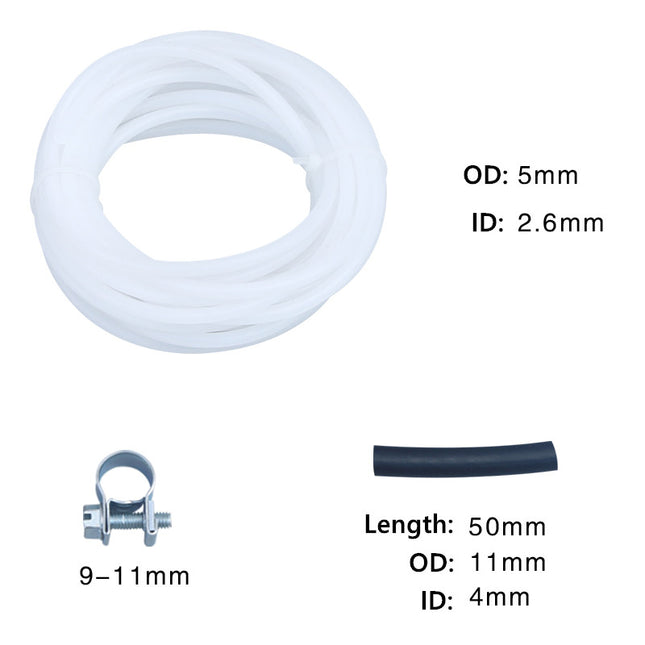 For Webasto Eberspacher Diesel Heater Inline Fuel Filter Hose Clip Pipe Line Kit