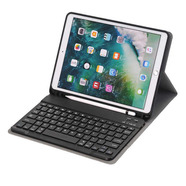 iPad 10.2 9th 8th Gen Keyboard Case With Pencil Holder