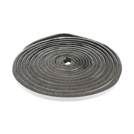 5m Weather Draught Excluder Brush Strip Window Door Seal Tape Self-adhesive - salelink.co.nz