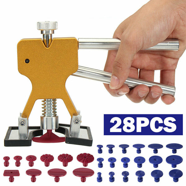 Car Dent Puller Lifter Paintless Removal Hail Remover Tools Auto Repair Tab Kit