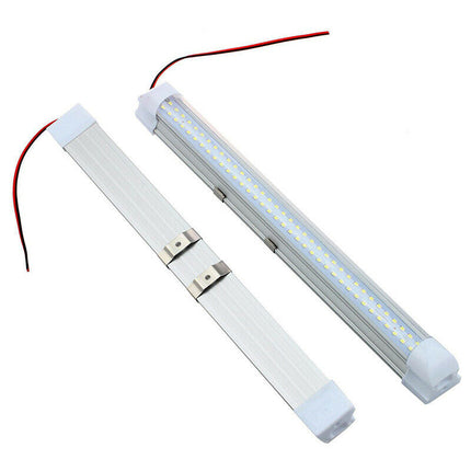 2X 72 LED Strip Light BAR 12V Caravan Boat Camping Car Interior Lamp - salelink.co.nz