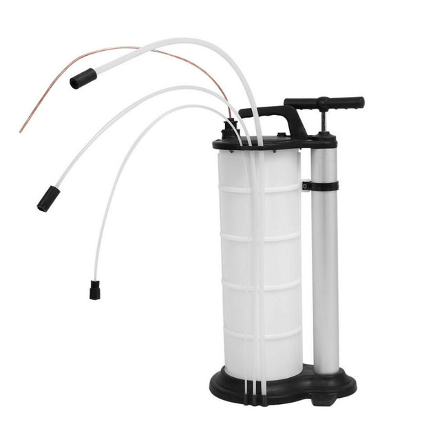 9L Oil Fluid Extractor Pump Manual Vacuum Fuel Suction Car Boat Transfer Tank - salelink.co.nz