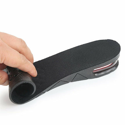 Two Layer 5cm Men Lady Shoe Lift Height Increase Insoles Memory Foam Pads Heel Insert Taller - salelink.co.nz