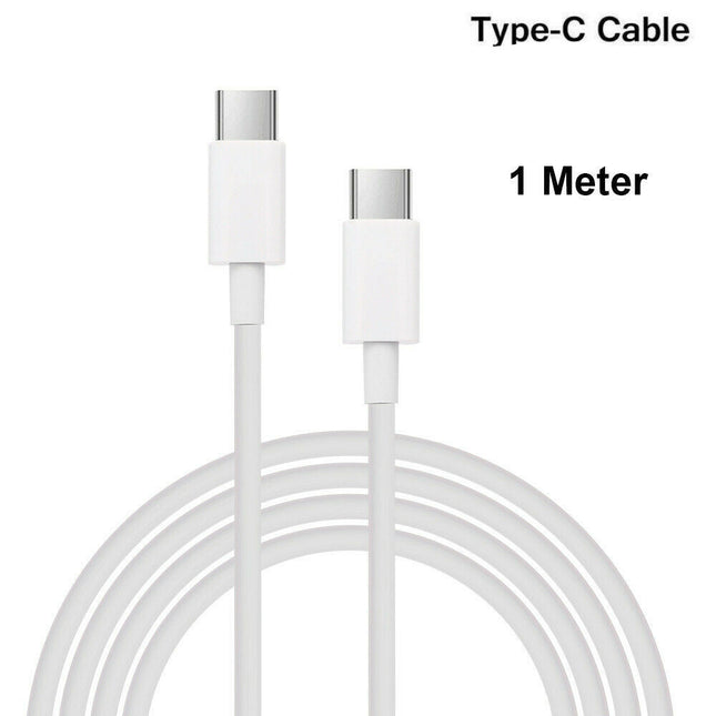 1M Type C to Type C Cable USB C to USB C - salelink.co.nz