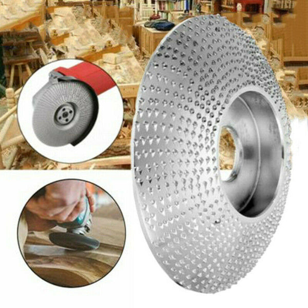 125mm Wood Shaping Disc Carving Angle Grinder Grinding Accessories Practical