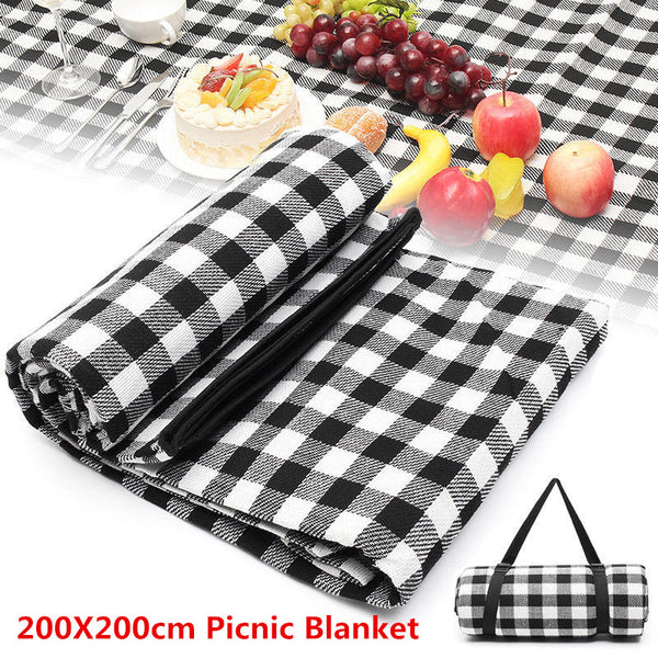 200X200cm Picnic Blanket Rug Mat