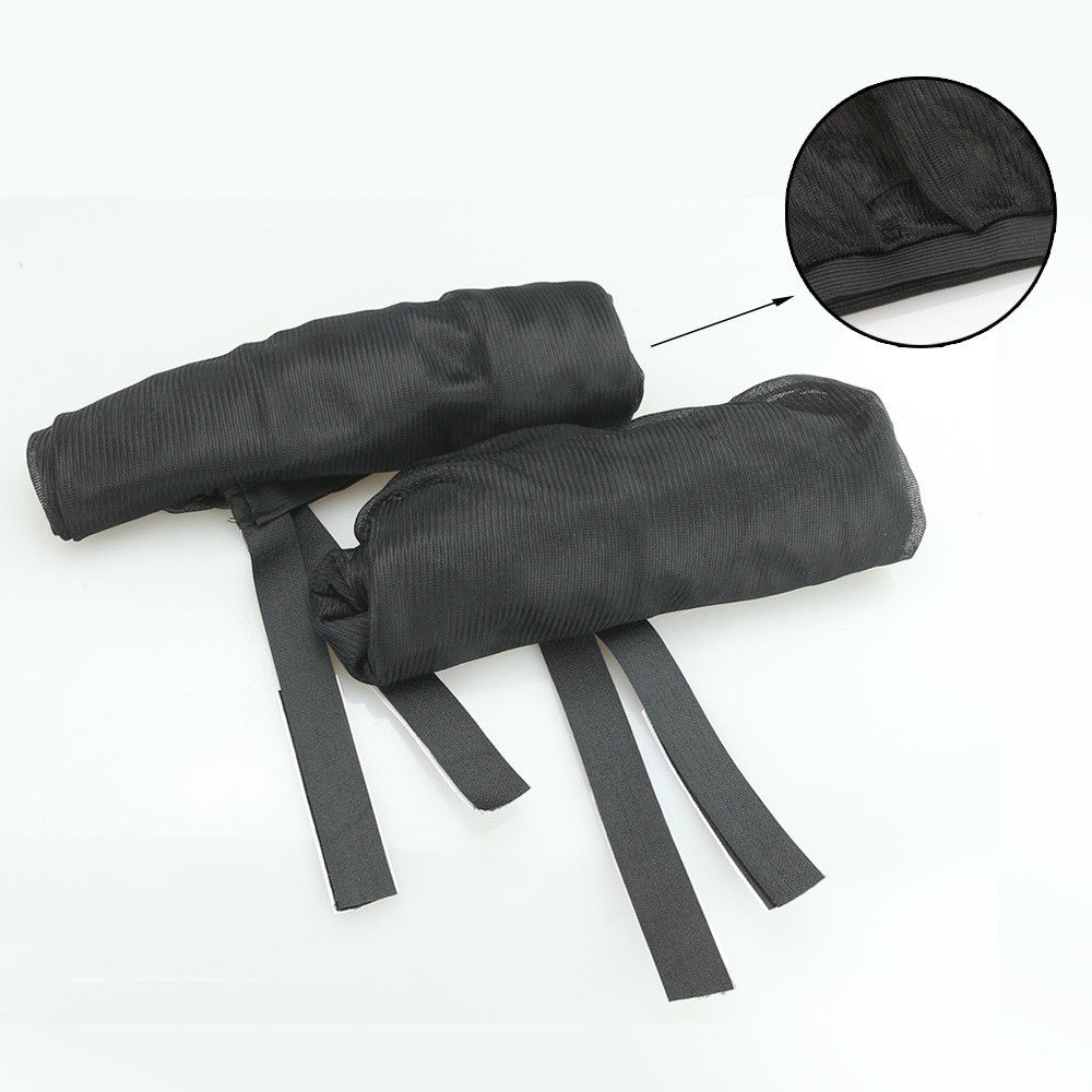 2x Universal Sun Shades Rear Side Seat Car Window Socks Protection ...