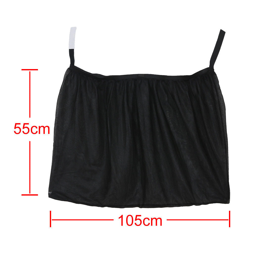 2x Universal Sun Shades Rear Side Seat Car Window Socks Protection ...