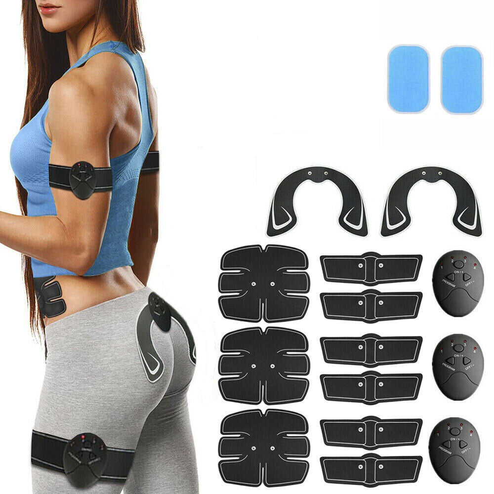 EMS Muscle Stimulator Training Gear ABS Ultimate Hip Trainer Body Exercise