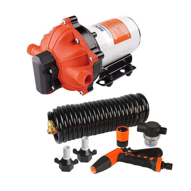 SEAFLO 70PSI Deck Washdown Pump Kit for Boat Caravan Yacht Wash Pump 12V 5GPM - salelink.co.nz