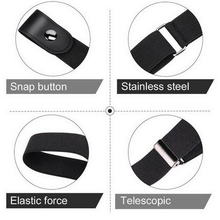 Buckle-free Elastic Comfortable Invisible Belt No Bulge Hassle