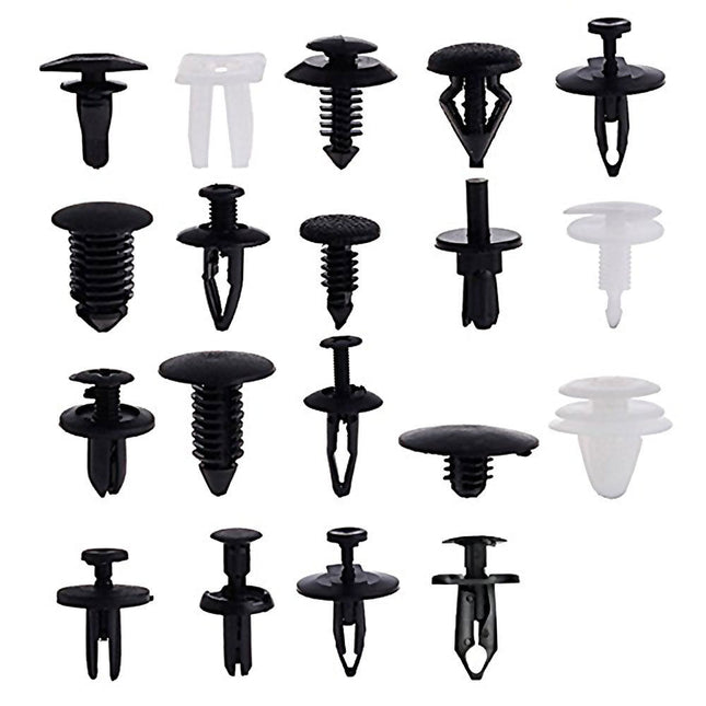 435PCS Car Body Trim Clips Retainer Bumper Rivets Screws Panel Push Fastener Kit - salelink.co.nz