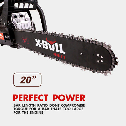 X-BULL 62cc Petrol Chainsaw - salelink.co.nz