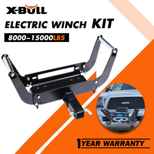 X-BULL Winch Cradle Mount Mounting Plate Bracket - salelink.co.nz