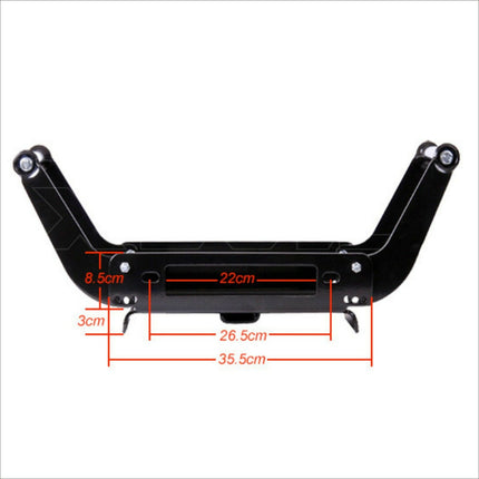 X-BULL Winch Cradle Mount Mounting Plate Bracket - salelink.co.nz