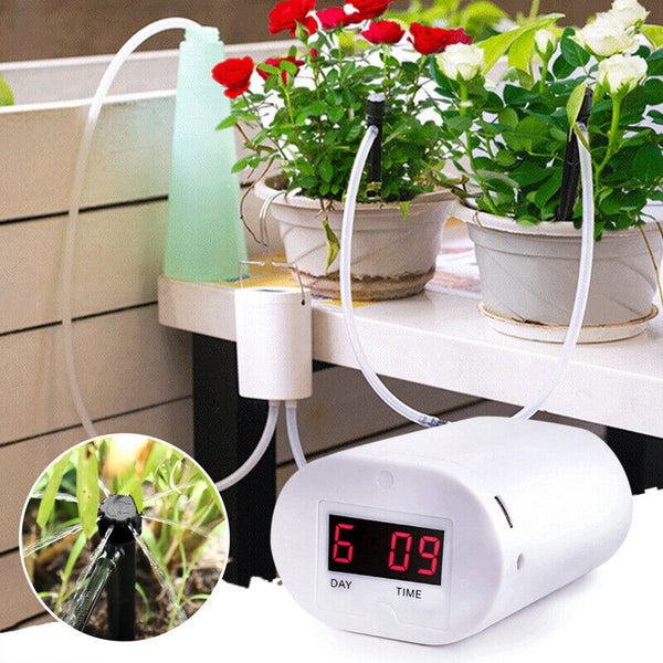 2 Heads Automatic Spray Irrigation System Plant controller Self Watering kit Garden