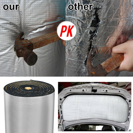 1M x 10M 5MM Car Mats Sound Deadener Heat Shield Insulation Noise Proofing Foam - salelink.co.nz