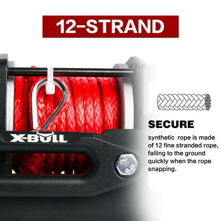 X-Bull Electric Winch 3000LBS - salelink.co.nz
