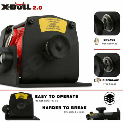 X-Bull Electric Winch 3000LBS - salelink.co.nz