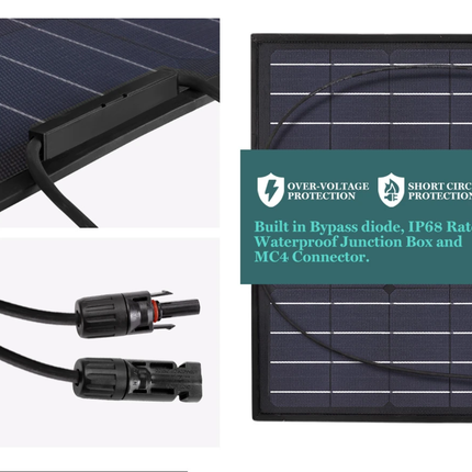 NZ Stock 120W Flexible Solar Panel - salelink.co.nz