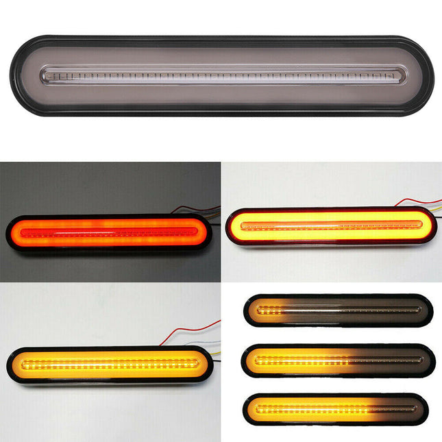 2x LED Tail Lights Trailer Stop Flowing Turn Signal Brake - salelink.co.nz