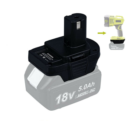 Adapter For Makita BL 18V Li-ion Battery Convert To RYOBI 18V Li-ion Power Tools - salelink.co.nz