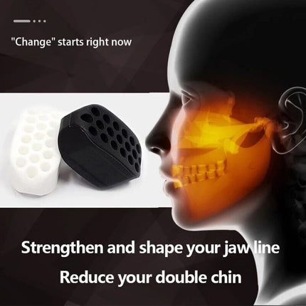 3PCS Jaw Exerciser Toner Fitness Trainer Jawline Shaper - salelink.co.nz