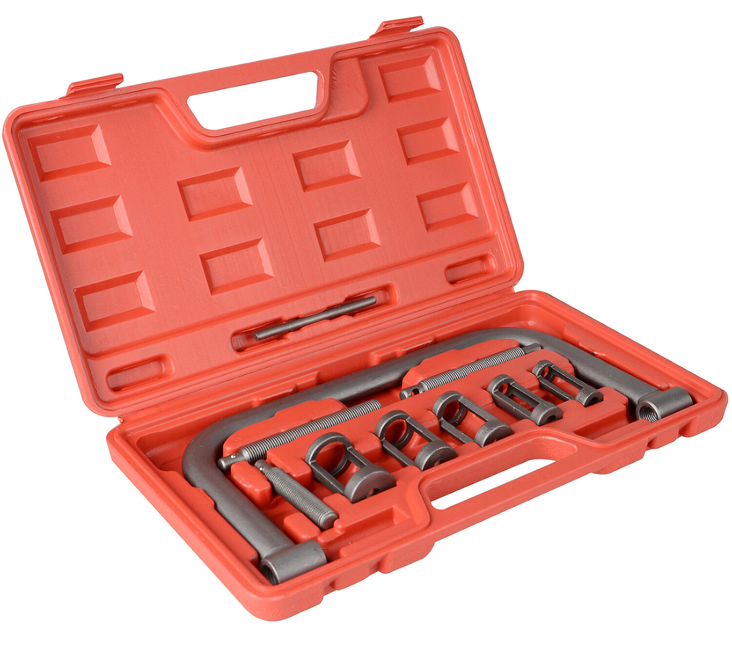 10pc Valve Spring Compressor Tool Kit for Car Motorcycle Petrol Engine ...