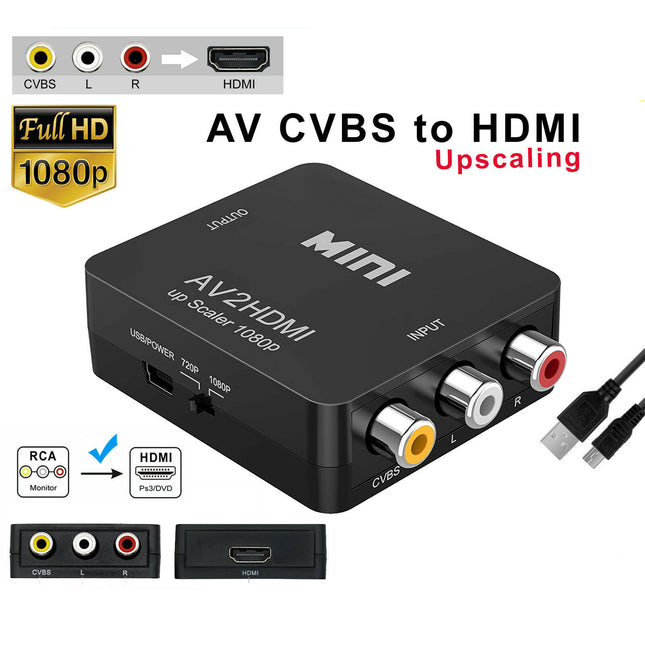 AV to HDMI Converter - salelink.co.nz