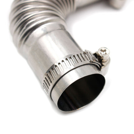 24mm Exhaust Pipe Tube Elbow Connector Diesel Heater With Clamps For Webasto - salelink.co.nz