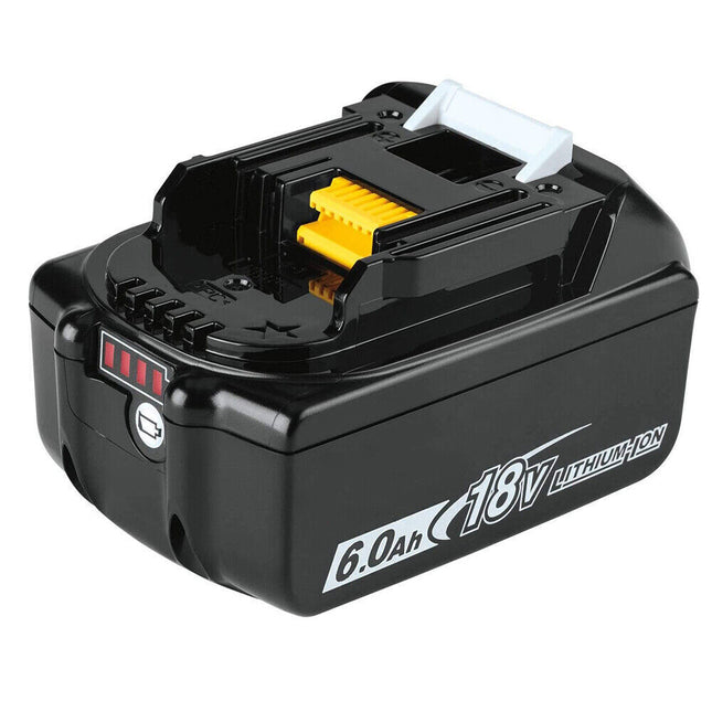 For Makita 18V 6.0Ah 6000mAh BL1830 BL1840 BL1850 BL1860 Lithium Battery - salelink.co.nz