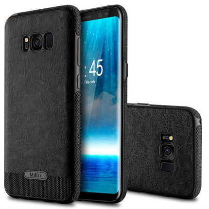 Samsung S8 Plus Luxury Thin TPU PU Leather Skin Case Cover - salelink.co.nz