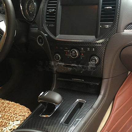 5D 1.52M x 200cm Gloss Black Carbon Fibre Fiber Vinyl Car Wrap Air Release Film