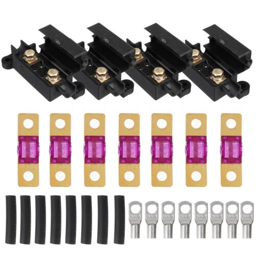 100A MIDI FUSE KIT 4 ANS Holder 7 x 100 AMP Fuses to suit Redarc BCDC Dual Battery