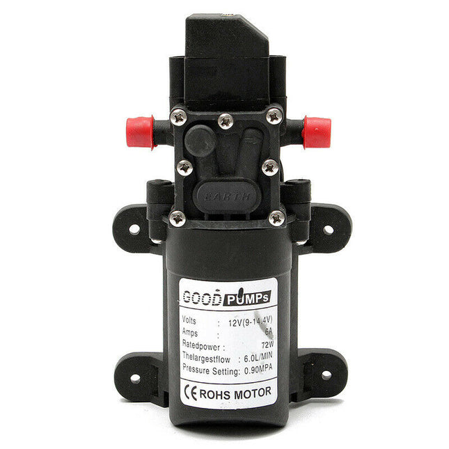 12V Water Pump 130PSI High Pressure Caravan