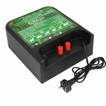 120km Electric Fence Energiser Energizer Charger 5J 240V - salelink.co.nz
