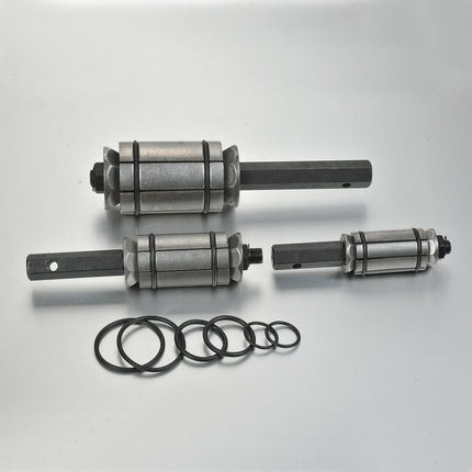 3pcs Muffler Exhaust Expander Tail Pipe Set Pipe Dent Remover Tool Kit
