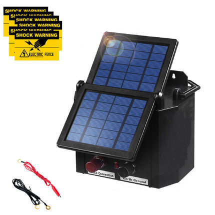 8km Solar Electric Fence Energiser - salelink.co.nz