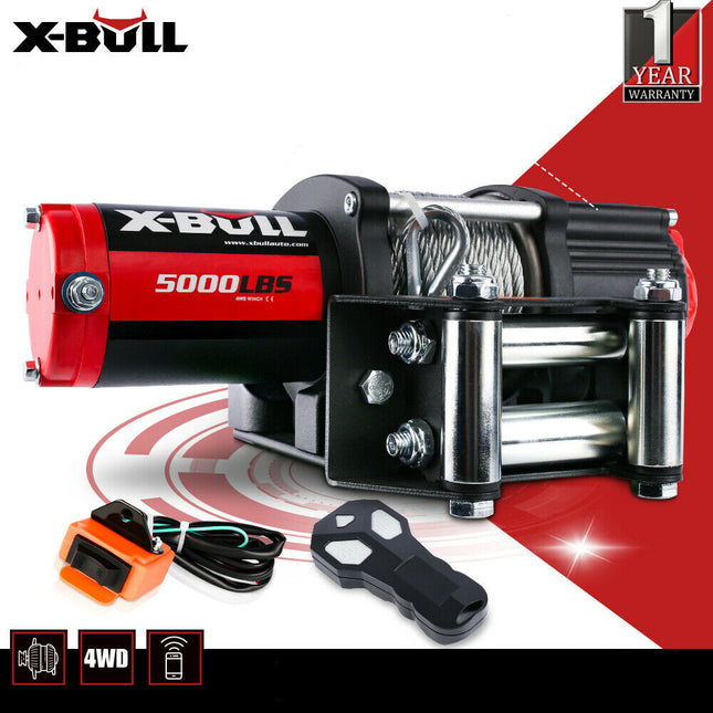 X-BULL Electric Winch 5000LBs - salelink.co.nz