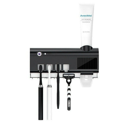 Toothbrush Holder UV Dispenser Sterilization Holder Smart Sensor - salelink.co.nz