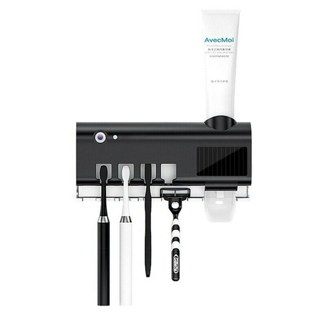Toothbrush Holder UV Dispenser Sterilization Holder Smart Sensor - salelink.co.nz