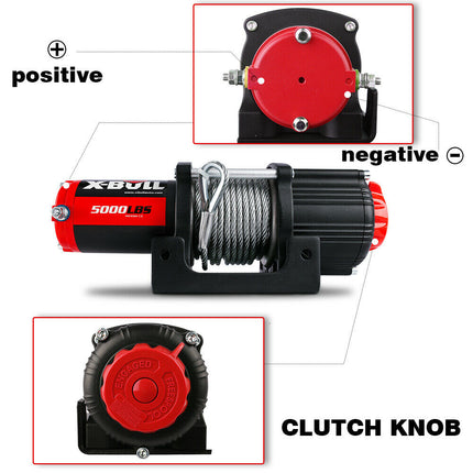 X-BULL Electric Winch 5000LBs - salelink.co.nz