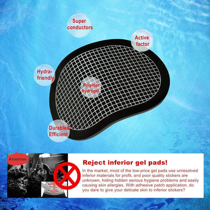 18 Pads Gel Pads Constant Beauty for All Abdominal Belts - salelink.co.nz