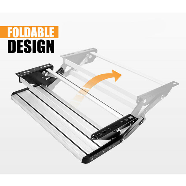 Caravan Step Aluminium Pull Out Folding Caravan Step Camper Trailer Motorhome RV - salelink.co.nz