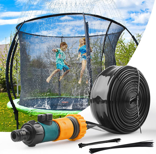 15M Trampoline Water Sprinklers Sprayer Outdoor Water Park - salelink.co.nz