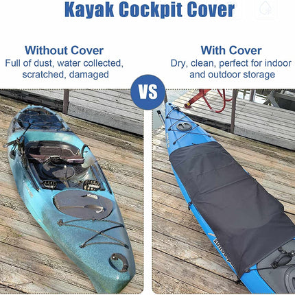 153x74cm Kayak Cockpit Drape Waterproof Seal Cockpit Cover