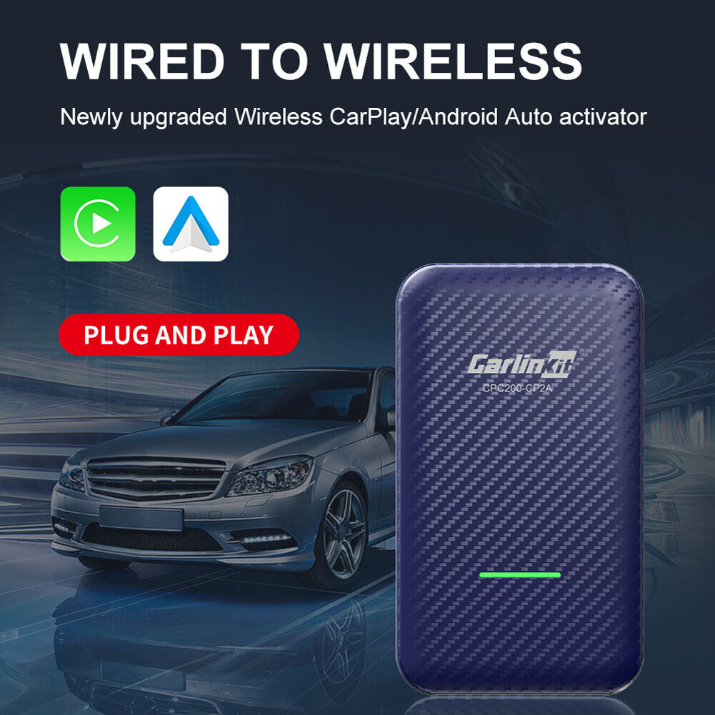 Carlinkit 4.0 CarPlay Android Auto Wireless Adapter