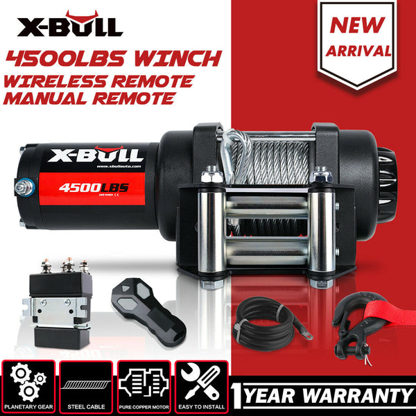 X-BULL Electric Winch 4500LBS